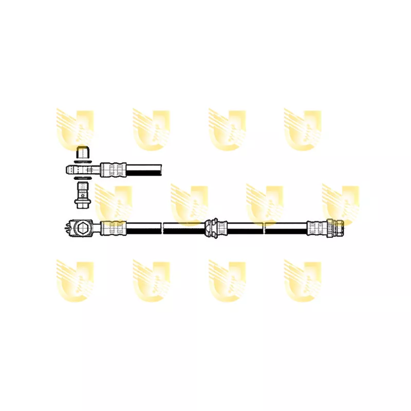 Flexible de frein UNIGOM 378120