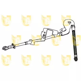 Flexible de frein avant gauche UNIGOM 378219