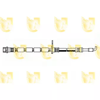Flexible de frein avant gauche UNIGOM 378638