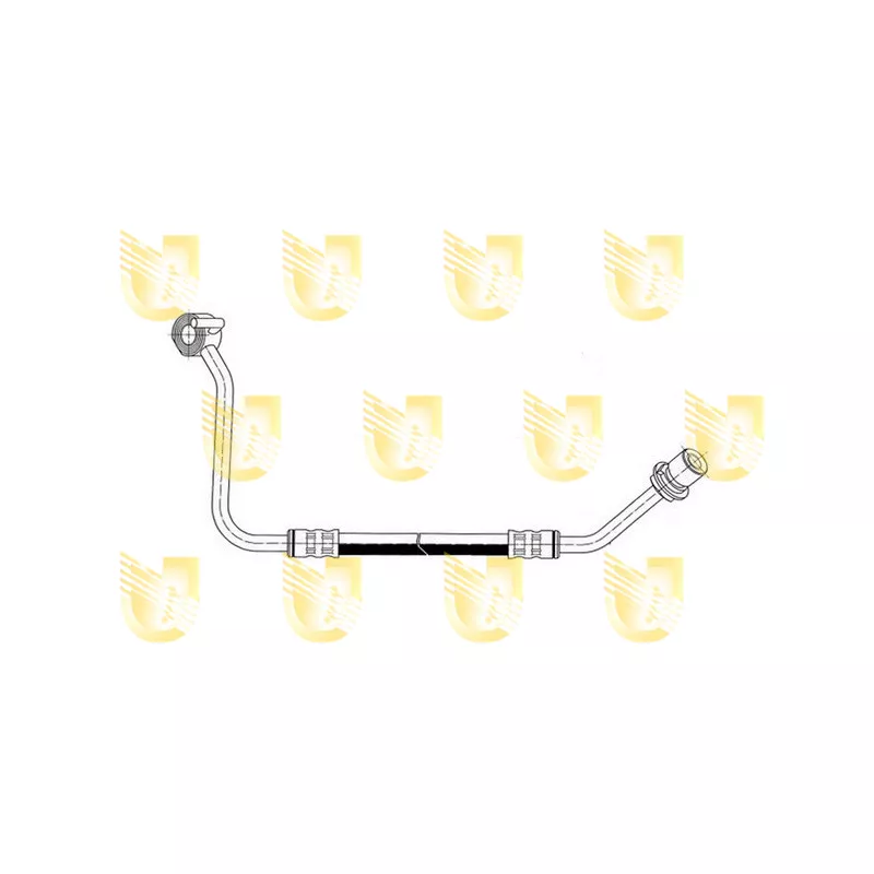 Flexible de frein avant droit UNIGOM 379309
