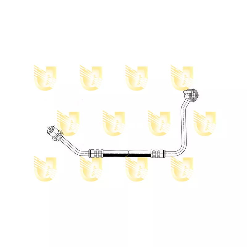 Flexible de frein avant gauche UNIGOM 379310