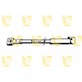 Flexible de frein avant gauche UNIGOM 379461