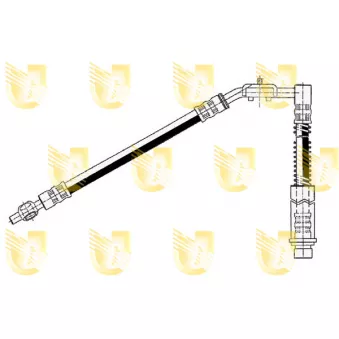 Flexible de frein avant gauche UNIGOM 379805