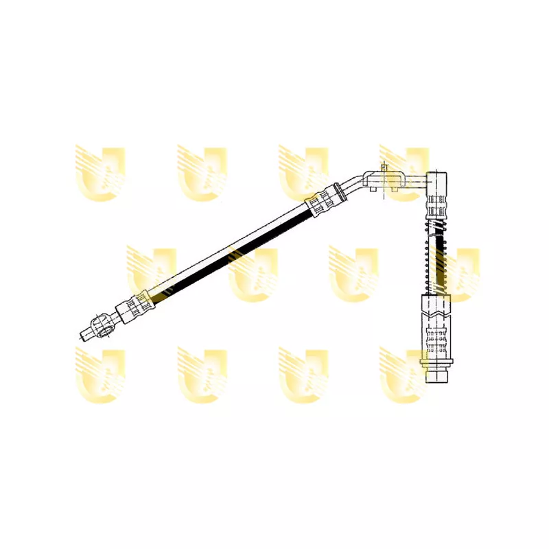 Flexible de frein avant gauche UNIGOM 379805