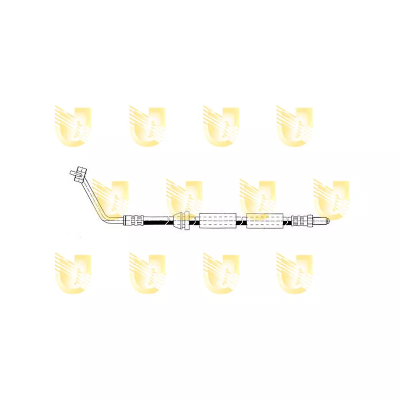 Flexible de frein avant gauche UNIGOM 379806