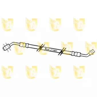 Flexible de frein avant gauche UNIGOM 379866