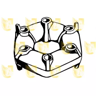 Joint, arbre longitudinal UNIGOM 380005