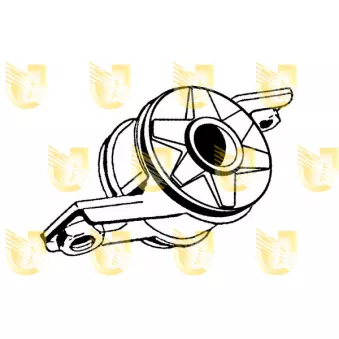 Suspension, bras de liaison avant droit UNIGOM 390095