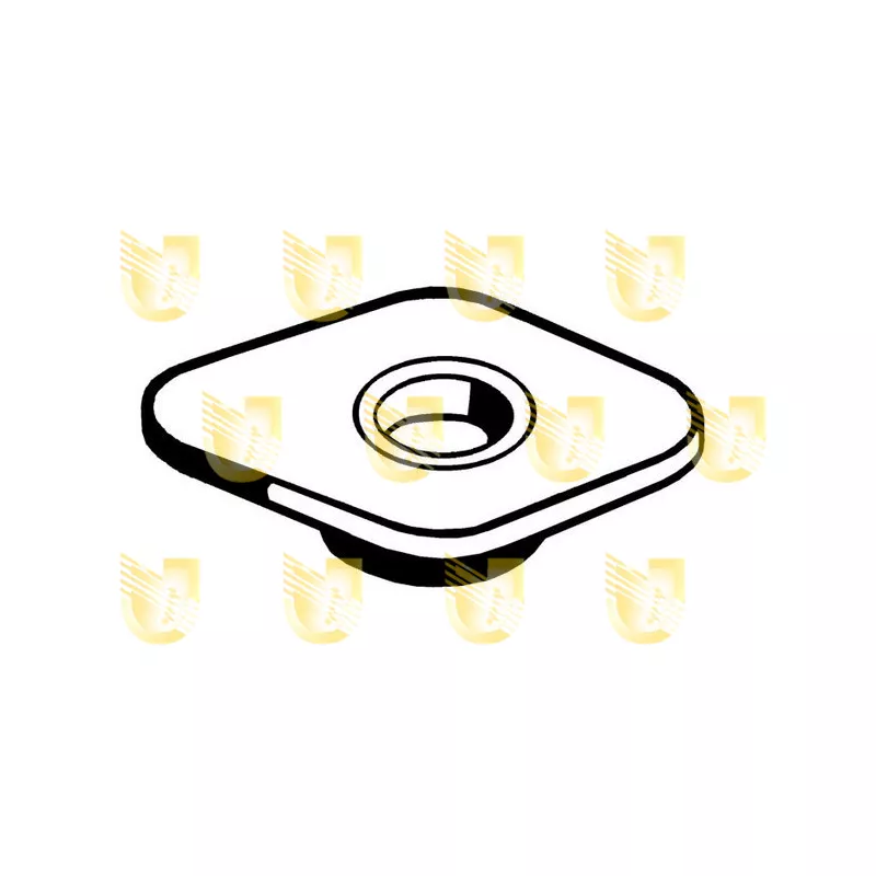 Suspension, corps de l'essieu UNIGOM 390106