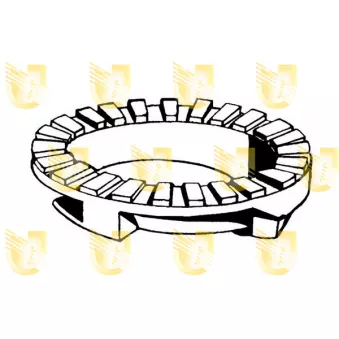 Anneau de support, coupelle de suspension UNIGOM 390149