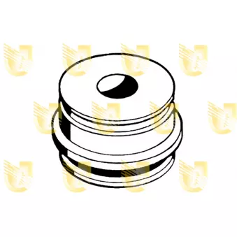 Suspension, corps de l'essieu avant droit UNIGOM 390160