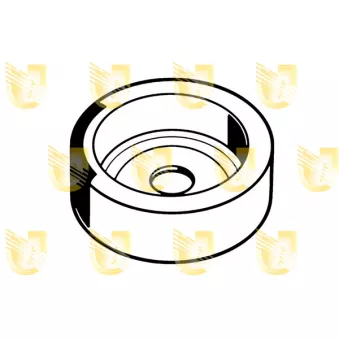 Suspension, corps de l'essieu UNIGOM 390178