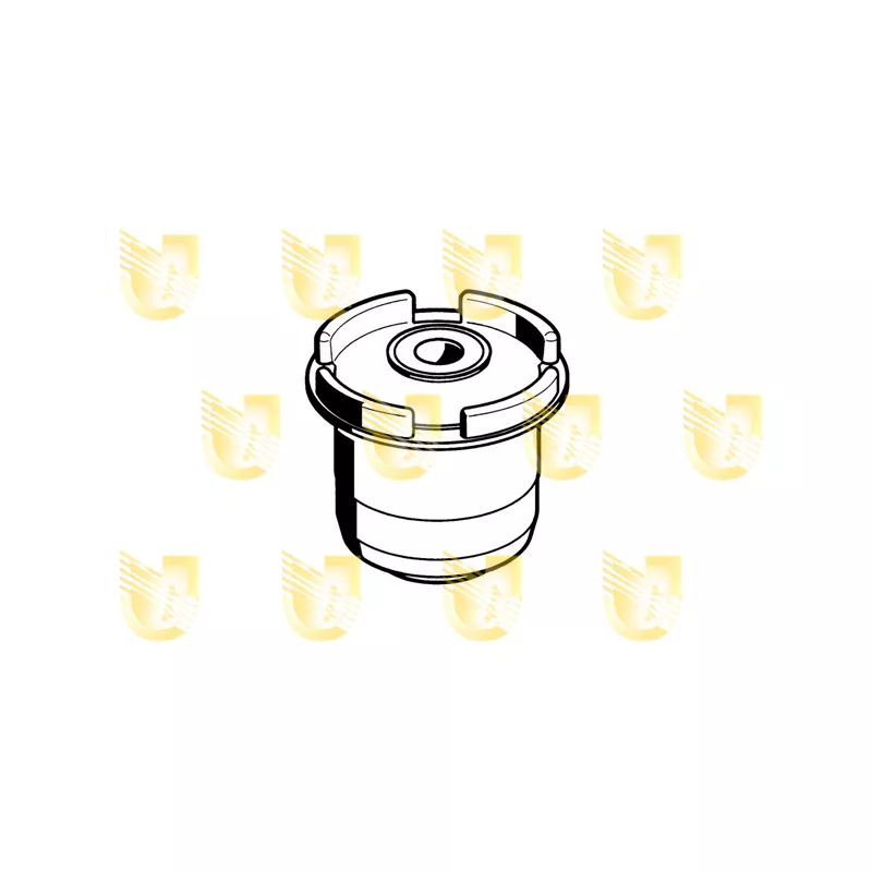Suspension, corps de l'essieu UNIGOM 391563