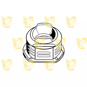 Suspension, corps de l'essieu UNIGOM 391608
