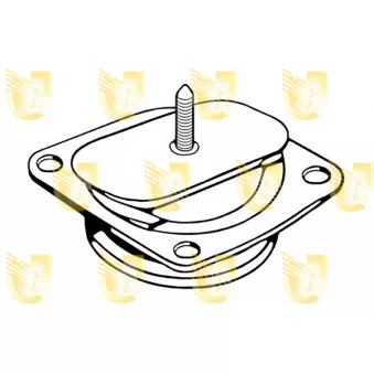 Support moteur avant droit UNIGOM 395115