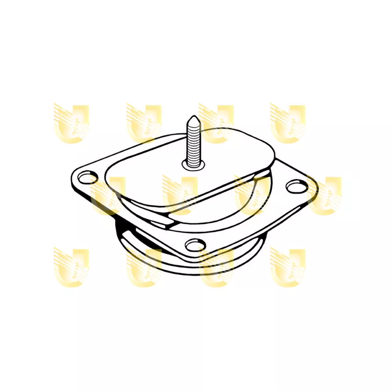 Support moteur avant droit UNIGOM 395115