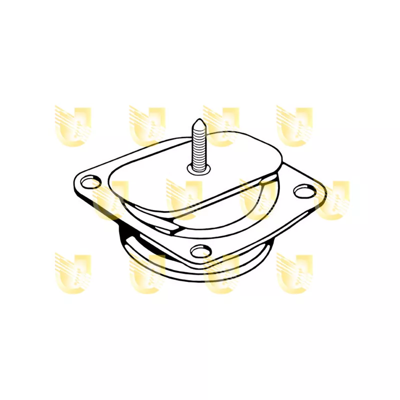 Support moteur avant droit UNIGOM 395247