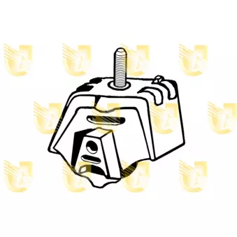 Support moteur avant gauche UNIGOM 396051