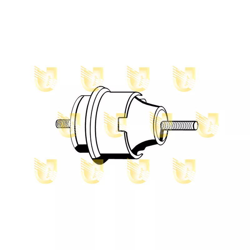 Support moteur avant droit UNIGOM 396084