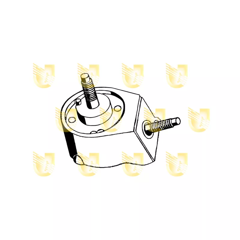 Support moteur avant droit UNIGOM 396085