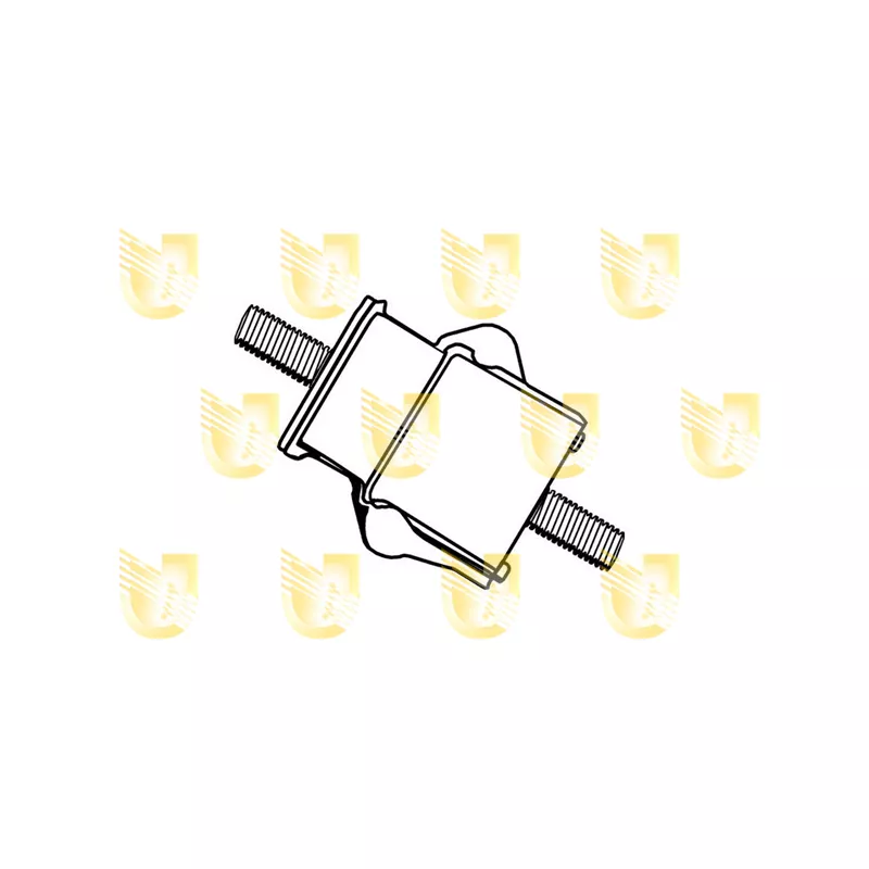 Support moteur avant droit UNIGOM 396087