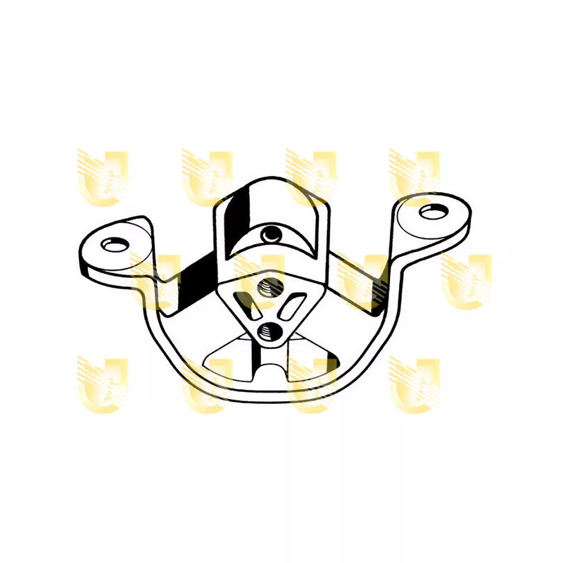 Support moteur avant droit UNIGOM 396110