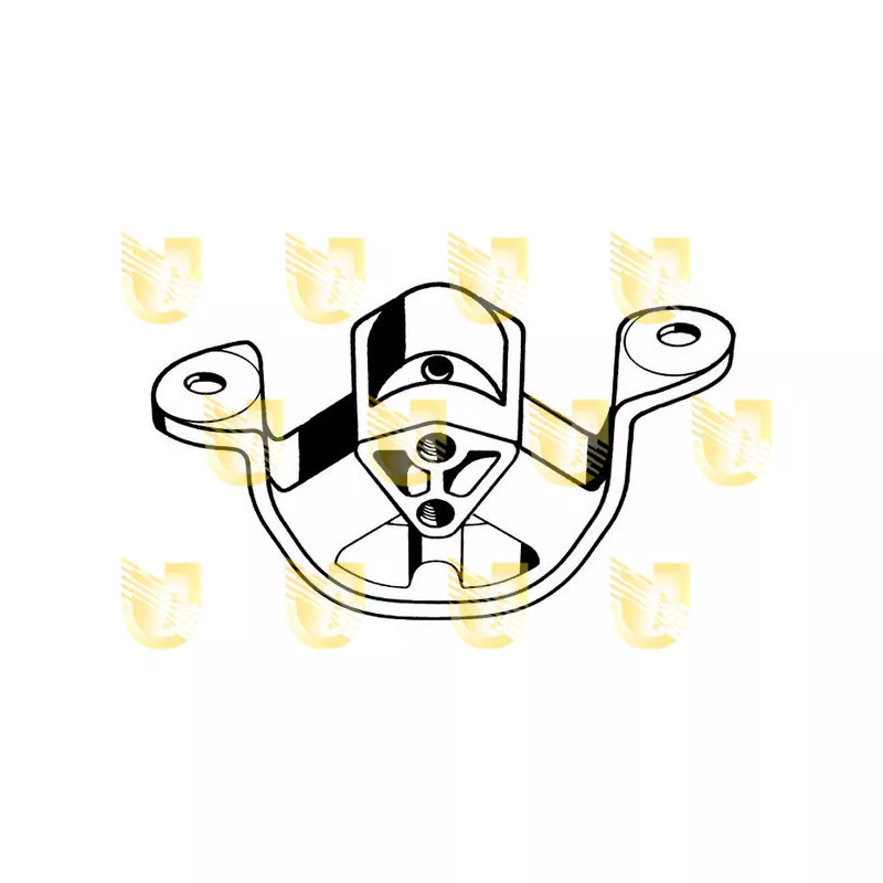 Support moteur avant droit UNIGOM 396112