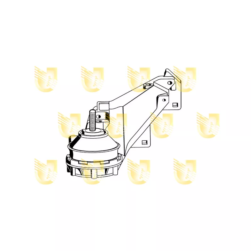 Support moteur avant gauche UNIGOM 396176