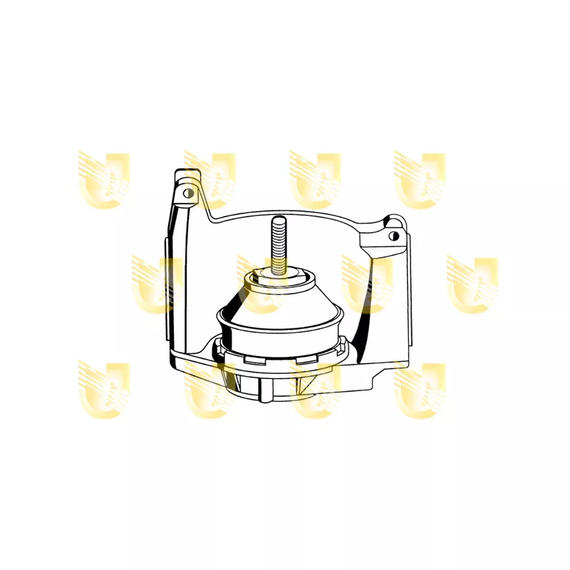 Support moteur avant droit UNIGOM 396177