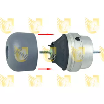 Support moteur avant droit UNIGOM 396200