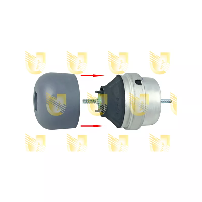 Support moteur avant droit UNIGOM 396200