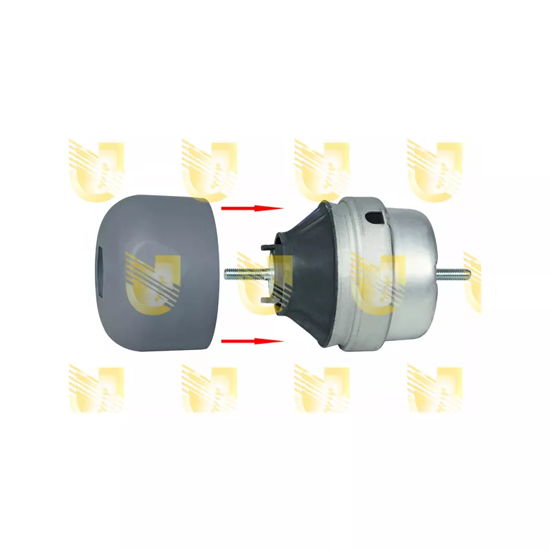 Support moteur avant droit UNIGOM 396201