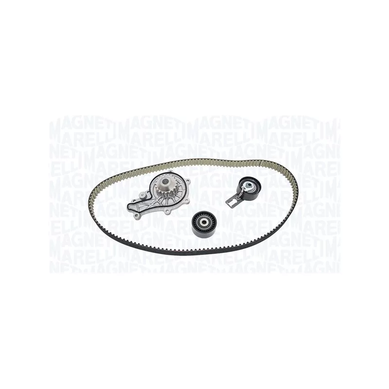 Pompe à eau + kit de courroie de distribution MAGNETI MARELLI 341406560001