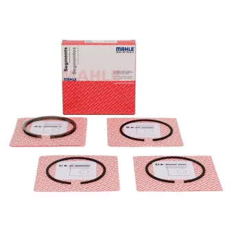 Jeu de segments de pistons MAHLE 503 37 N0