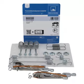 Kit d'accessoires, mâchoire de frein ATE