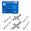 Kit d'accessoires, plaquette de frein à disque ATE 13.0460-0506.2 - Visuel 1