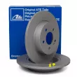 Jeu de 2 disques de frein arrière ATE 24.0112-0300.1 - Visuel 1