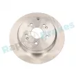 Jeu de 2 disques de frein arrière RAP BRAKES R-D0012 - Visuel 1