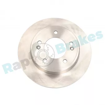 Jeu de 2 disques de frein arrière RAP BRAKES R-D0040