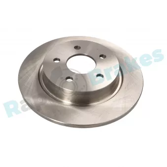 Jeu de 2 disques de frein arrière RAP BRAKES R-D0052