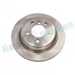 Jeu de 2 disques de frein arrière RAP BRAKES R-D0057 - Visuel 1