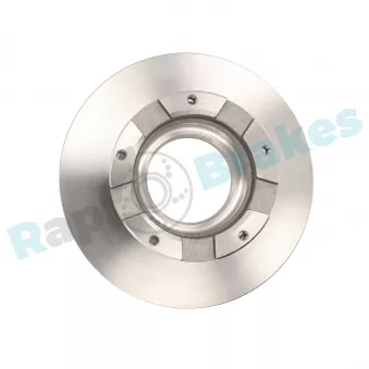 Jeu de 2 disques de frein arrière RAP BRAKES R-D0059
