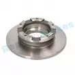 Jeu de 2 disques de frein arrière RAP BRAKES R-D0059 - Visuel 2