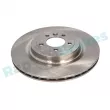 Jeu de 2 disques de frein arrière RAP BRAKES R-D0062 - Visuel 2