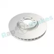 Jeu de 2 disques de frein avant RAP BRAKES R-D0081 - Visuel 1