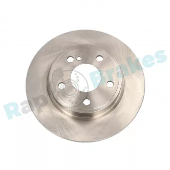 Jeu de 2 disques de frein arrière RAP BRAKES R-D0088