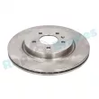 Jeu de 2 disques de frein arrière RAP BRAKES R-D0090 - Visuel 2