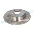 Jeu de 2 disques de frein arrière RAP BRAKES R-D0091 - Visuel 2