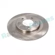 Jeu de 2 disques de frein arrière RAP BRAKES R-D0092 - Visuel 2