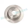 Jeu de 2 disques de frein arrière RAP BRAKES R-D0093 - Visuel 1